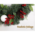 Jingle Jollys 60cm Christmas Wreath Decoration Xmas Tree