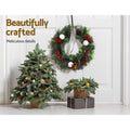 Jingle Jollys 60cm Christmas Wreath Decoration Xmas Tree