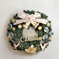 Jingle Jollys Christmas Wreath 60cm Garland Baubles Decorations