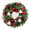 Jingle Jollys 40cm Christmas Wreath Baubles Garland Xmas Decor