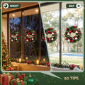 Jingle Jollys 40cm Christmas Wreath Baubles Garland Xmas Decor