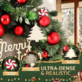 Jingle Jollys 40cm Christmas Wreath Baubles Garland Xmas Decor