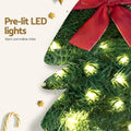 Jingle Jollys Cat Christmas Wreath 20 LED 35x30cm Xmas Decor