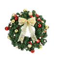 Jingle Jollys 60CM LED Christmas Wreath Garland Baubles Berries