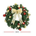 Jingle Jollys 60CM LED Christmas Wreath Garland Baubles Berries
