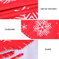 Jingle Jollys Christmas Tree Skirt 120cm Snowflake Ornaments