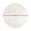 Jingle Jollys Christmas Tree Skirt 120cm Snowflake Xmas