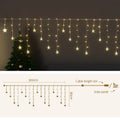 Jingle Jollys Solar Christmas Lights 80 LED 3M Icicle Star