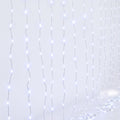 Jingle Jollys 3X3M Christmas Lights Curtain String Light 300 LED Cool White