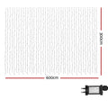 Jingle Jollys 3x6m 960 LED RGB Christmas Curtain Lights Remote