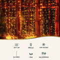 Jingle Jollys 3x6m 960 LED RGB Christmas Curtain Lights Remote