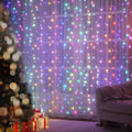 Jingle Jollys 3x6m 960 LED RGB Christmas Curtain Lights Remote