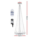 Jingle Jollys 1.8M Christmas Tree 265 LED RGB Fairy Lights