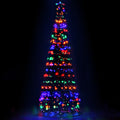 Jingle Jollys 3.6M Christmas Tree 400 LED Solar