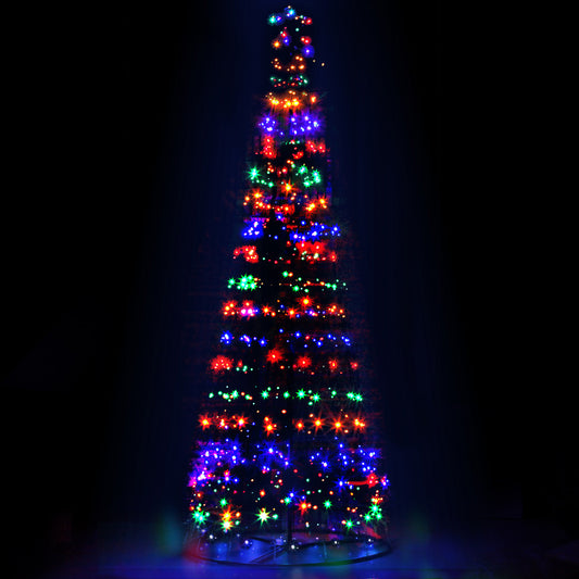 Jingle Jollys 3.6M Christmas Tree 400 LED Solar