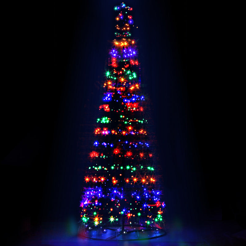 Jingle Jollys 3.6M Christmas Tree 400 LED Solar