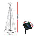 Jingle Jollys 3.6M Christmas Tree 400 LED Solar