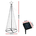 Jollys 3.6M Christmas Tree LED Solar Warm White Lights