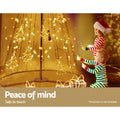 Jollys 2.1M Christmas Tree LED Solar Warm White Lights