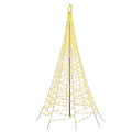 Jingle Jollys 3.6M Christmas Tree 800 LED Solar Net Lights