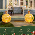 Jingle Jollys Christmas Inflatable Ball 60cm LED Xmas Decoration