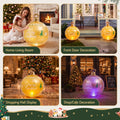 Jingle Jollys Christmas Inflatable Ball 60cm LED Xmas Decoration
