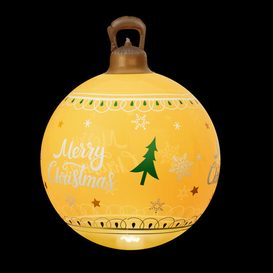 Jingle Jollys 60cm Christmas Inflatable Ball LED Xmas Decoration
