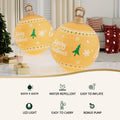 Jingle Jollys 60cm Christmas Inflatable Ball LED Xmas Decoration