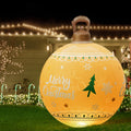Jingle Jollys 60cm Christmas Inflatable Ball LED Xmas Decoration