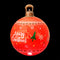 Jingle Jollys 60cm LED Christmas Inflatable Ball Red Decoration