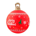 Jingle Jollys 60cm LED Christmas Inflatable Ball Red Decoration