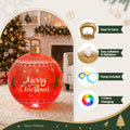 Jingle Jollys 60cm LED Christmas Inflatable Ball Red Decoration