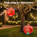 Jingle Jollys 60cm LED Christmas Inflatable Ball Red Decoration