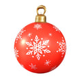 Jingle Jollys 60cm Red Christmas Inflatable Ball Bauble Outdoor