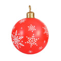 Jingle Jollys 60cm Red Christmas Inflatable Ball Bauble Outdoor