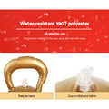 Jingle Jollys 60cm Red Christmas Inflatable Ball Bauble Outdoor