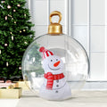 Jingle Jollys 60cm Christmas Inflatable Snowman Decoration Ball