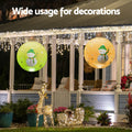 Jingle Jollys 60cm LED Snowman Inflatable Christmas Ball Decoration