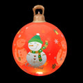 Jingle Jollys 60cm LED Snowman Inflatable Christmas Decoration