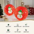 Jingle Jollys 60cm LED Snowman Inflatable Christmas Decoration