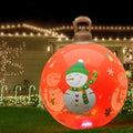 Jingle Jollys 60cm LED Snowman Inflatable Christmas Decoration