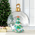 Jingle Jollys 60cm Christmas Inflatable Ball Tree Decoration Clear