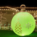 Jingle Jollys Christmas Inflatable Ball 60cm LED Xmas Decoration