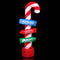 Jingle Jollys Christmas Inflatable Candy Pole 2.4M LED Lights
