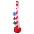 Jingle Jollys Christmas Inflatable Candy Pole 2.4M LED Lights