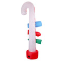 Jingle Jollys Christmas Inflatable Candy Pole 2.4M LED Lights