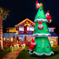 Jingle Jollys 5M Santa Christmas Tree Inflatable LED Lights