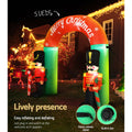 Jingle Jollys 3M Christmas Inflatable Nutcracker Archway LED