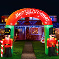 Jingle Jollys 3M Christmas Inflatable Nutcracker Archway LED
