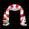 Jingle Jollys 3M Christmas Inflatable Santa Arch Illuminated